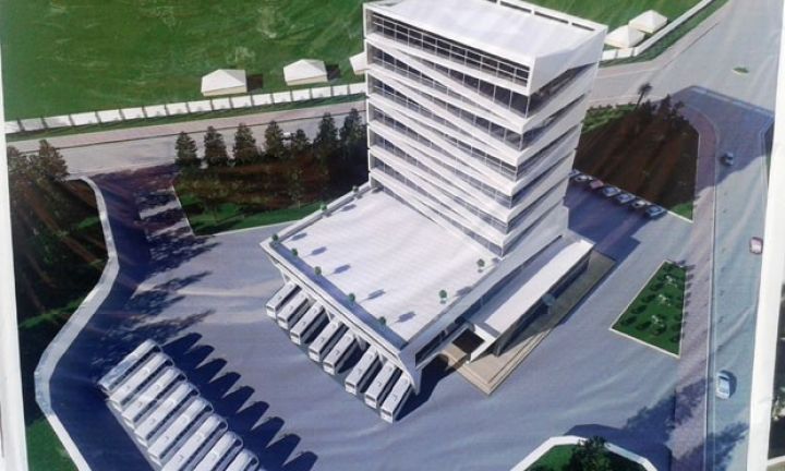 10 mərtəbəli, 42 otaqlı otel tikilir