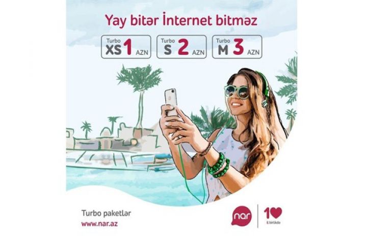 “Nar” kiçik həcmli internet paketlərini də limitsiz etdi