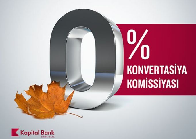 Kapital Bank komissiyasını ləğv etdi