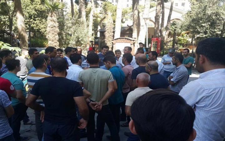 AAAF Park sakinləri aksiya keçirib