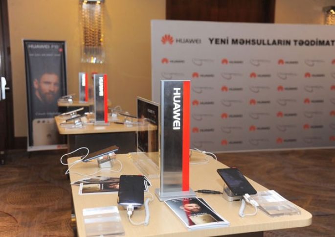 Bakıda yeni "Huawei" məhsulları təqdim edilib