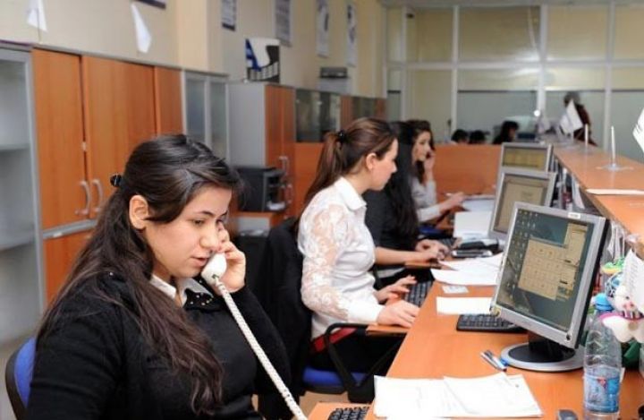 Bank sektorunda işçilərin sayı artıb