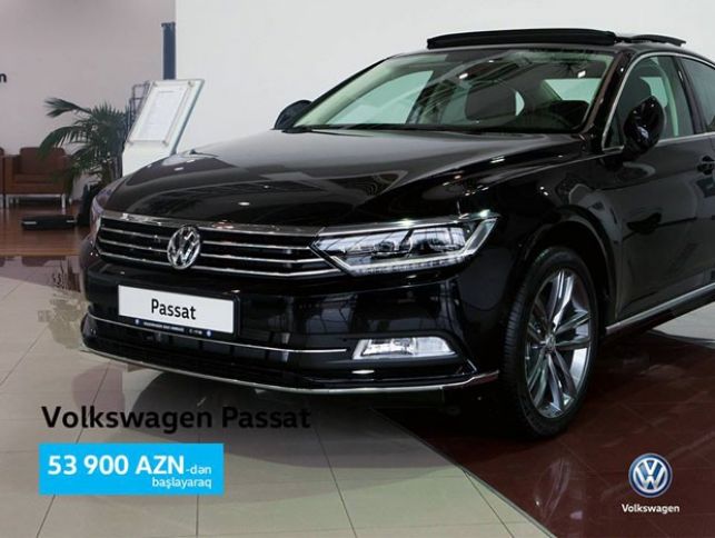 Yeni Volkswagen Passat - QİYMƏTLƏR