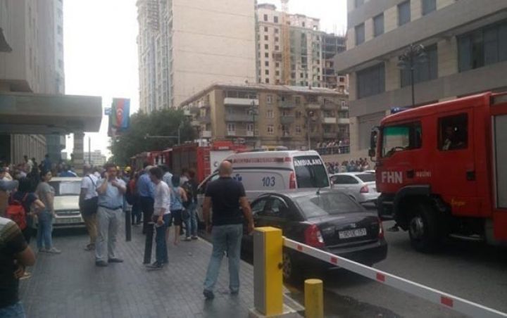 FHN “Caspian Plaza”dakı yanğınla bağlı məlumat yayıb