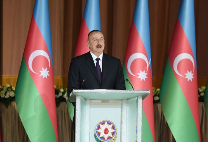 Cümhuriyyətin 100 illik yubileyi münasibətilə rəsmi qəbul təşkil olunub