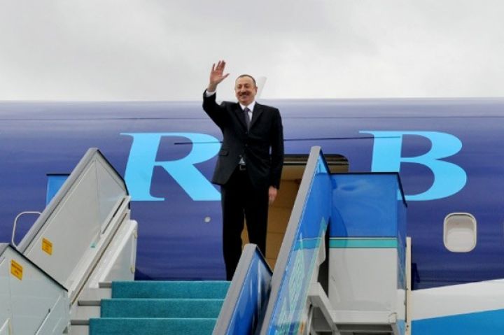 İlham Əliyev Türkiyəyə işgüzar səfərə gedib