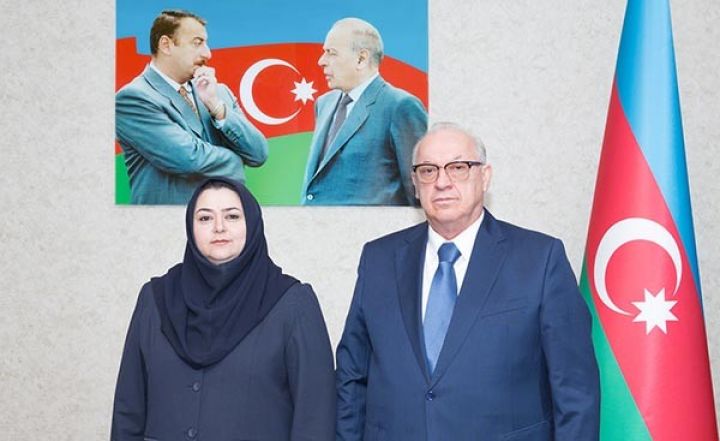 Cahangir Əsgərov “İran Air” aviaşirkətinin rəhbəri ilə görüşüb