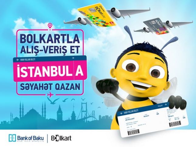 Bolkartla alış-veriş et, İstanbula SƏYAHƏT qazan!