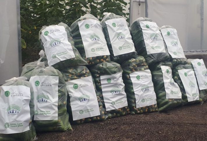 Cocuq Mərcanlı məhsulları “Araz” şəbəkəsi vasitəsilə satılıb