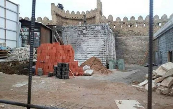 Qala divarlarının qarşısında restoran tikilir - RƏSMİ AÇIQLAMA