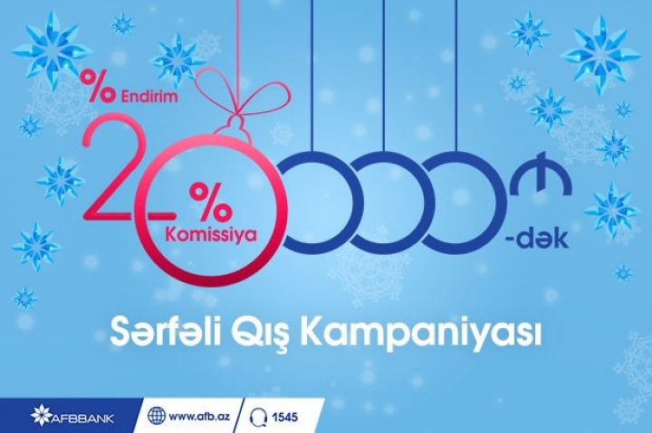 Kredit götürən hər kəsə faiz dərəcəsində 2% endirim ediləcək