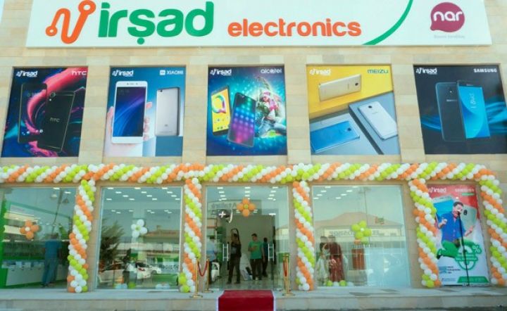 Daha 3 böyük “İrşad Electronics” mağazası açılır