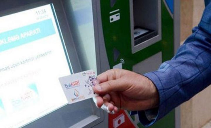 "Bakı Kart"ın balansını internetlə artırmaq mümkün olacaq