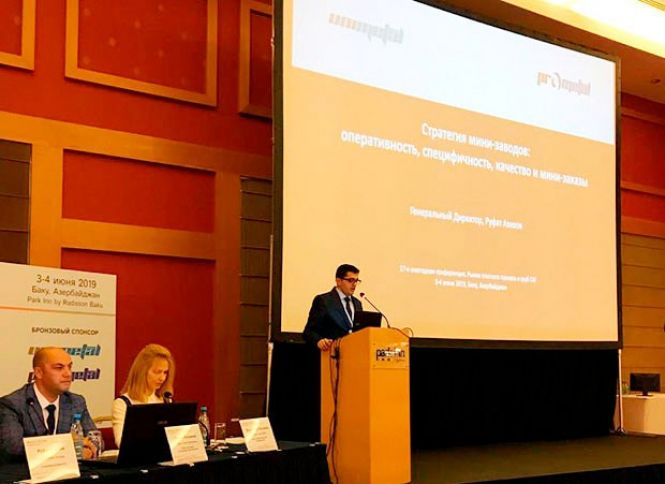 “Unimetal”ın təşəbbüsü ilə ən böyük metal istehsalçılarının Bakıda konfransı keçirilib