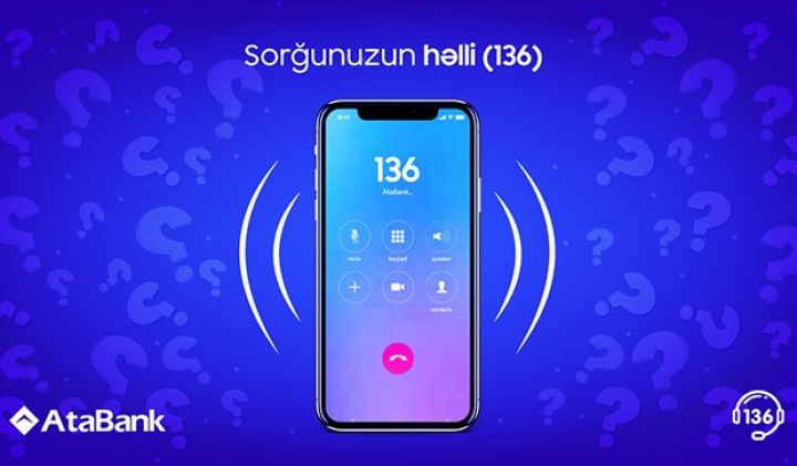 "AtaBank"ın müştəriləri banka gəlmədən bir sıra xidmətlərdən faydalana biləcəklər