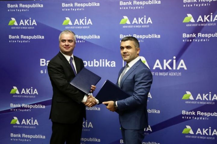 Bank Respublika və AKİA  regionlarda fermerlərə birgə dəstək göstərəcək