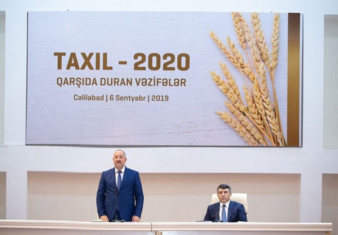 "Bu il 200 min ton artıq buğda və arpa məhsulu toplanıb"