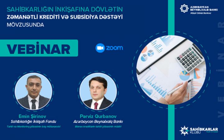 Sahibkarlara Beynəlxalq Bankdan güzəştli kredit