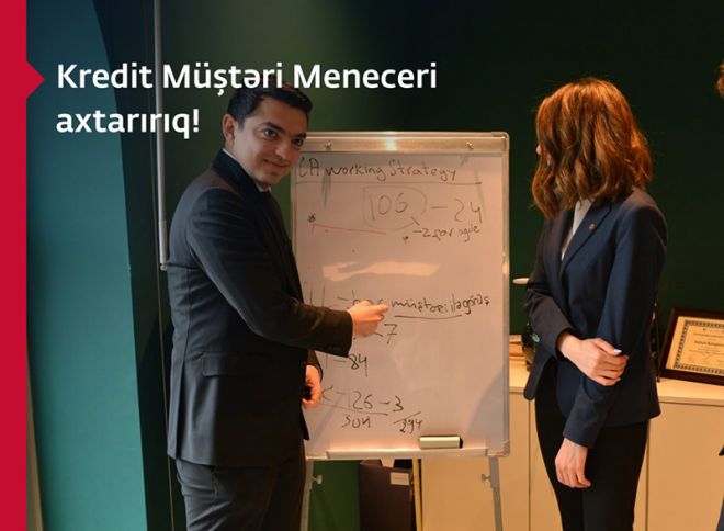 PAŞA Bank  Kredit Müştəri Meneceri və Anderrayterlər axtarır