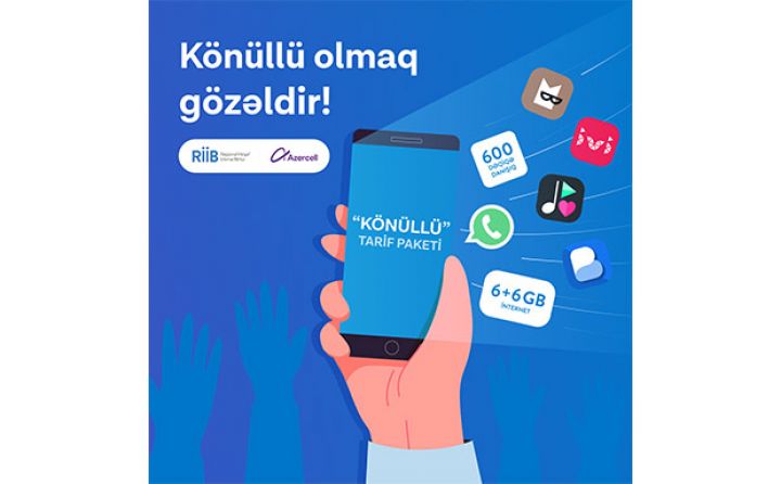 Könüllülər üçün xüsusi təklif!