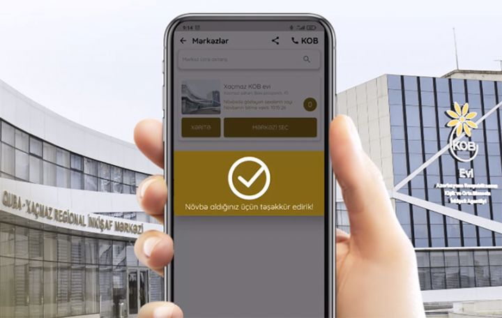 Sahibkarlar üçün “KOB növbə” mobil tətbiqi istifadəyə verildi