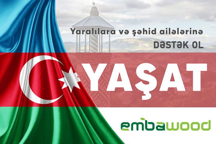 Embawood şirkəti  “YAŞAT” Fonduna 100.000 manat vəsait köçürdü