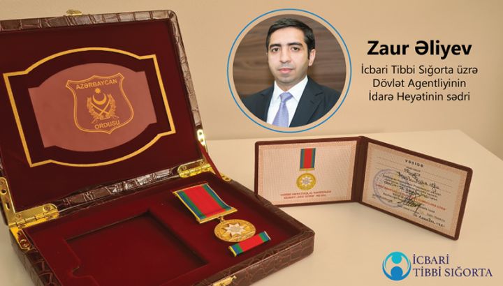Agentlik sədri  medal ilə təltif edildi