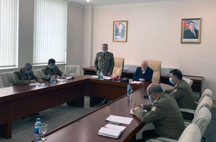 “EuroHome”dakı yanğınla bağlı müşavirə keçirilib