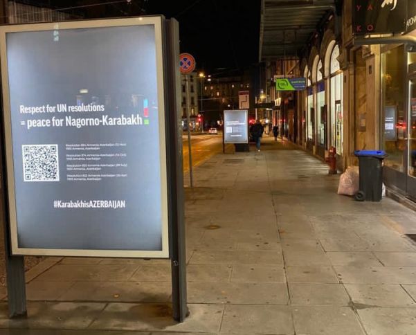 İsveçrədəki azərbaycanlı sahibkarlardan Qarabağ ilə bağlı aksiya - FOTOLAR