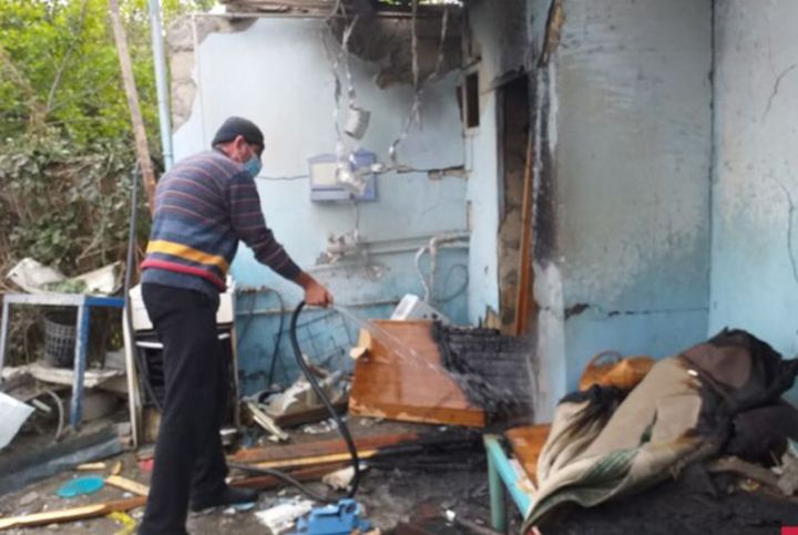 Ermənilər  Baharlı qəsəbəsini atəşə tutub, yaralılar var