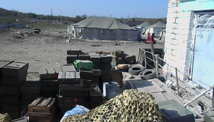 Düşmənin hərbi hissəsi ələ keçirilib - VİDEO