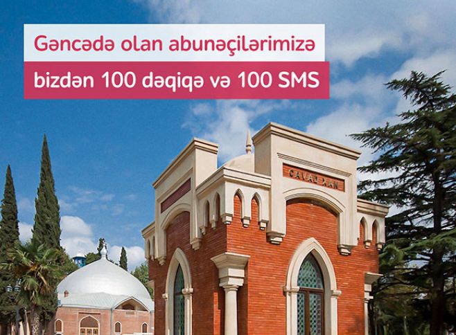 “Nar” Gəncə sakinlərini ödənişsiz danışıq dəqiqələri və SMS-lə təmin etdi