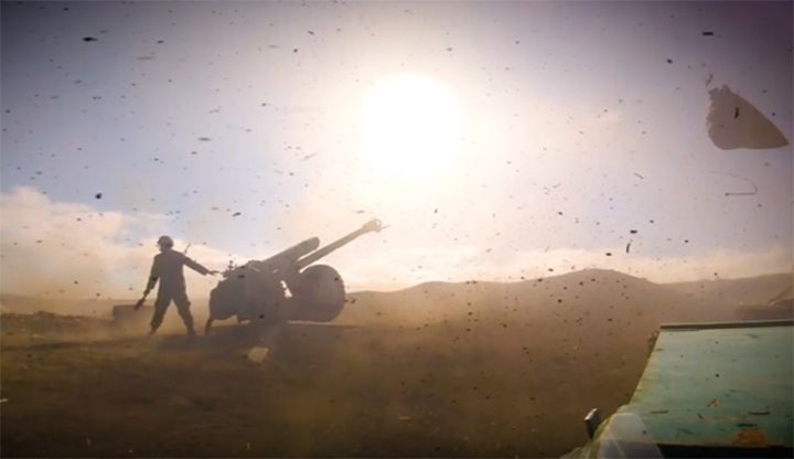 Laçının Səfiyan kəndində yerləşən Azərbaycan Ordusunu düşmən atəşə tutub