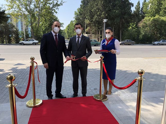 Kapital Bank yenilənən Mingəçevir filialını istifadəyə verdi