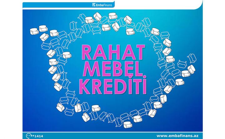 Embafinansdan faizsiz mebel krediti!