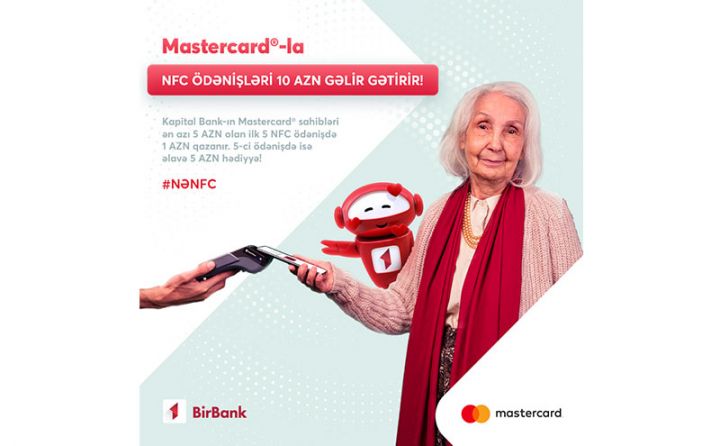 Kapital Bank-ın Mastercard və Maestro kart sahibləri əlavə keşbek qazanacaqlar!