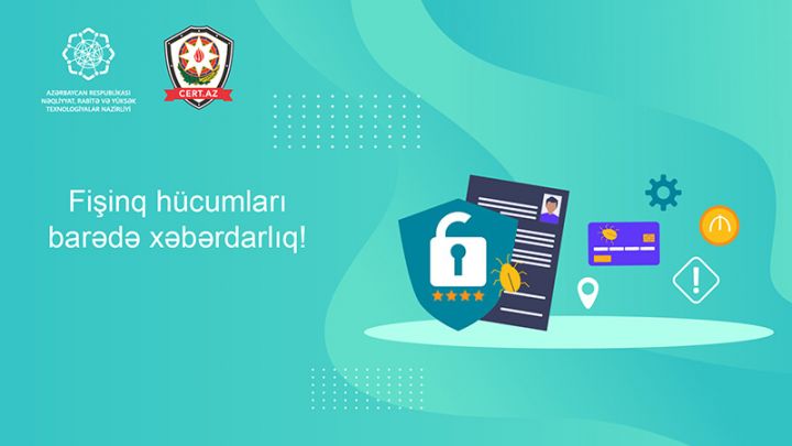 Bank müştərilərinə “fişinq” hücumları barədə xəbərdarlıq!