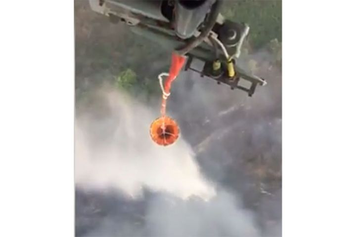 Qəbələdə yanğını söndürmək çətinləşir  - 2-Cİ HELİKOPTER, KƏND SAKİNLƏRİ...