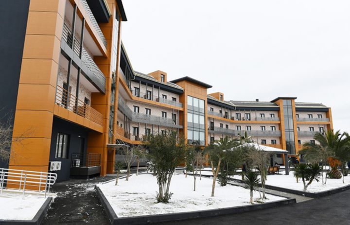 İlham Əliyev Pansionatın açılışında iştirak etdi