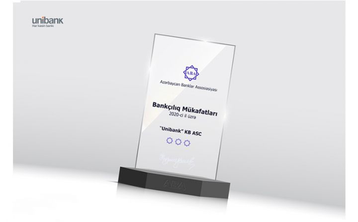 Unibank daha 3 mükafat qazanıb