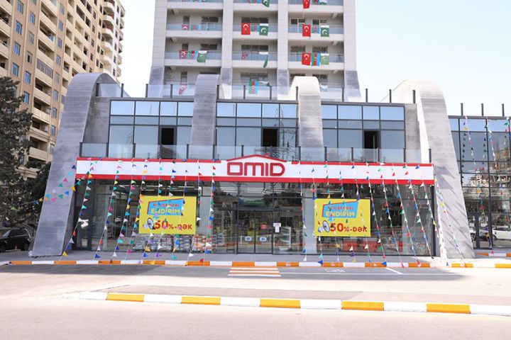 “OMİD” növbəti mağazasını Nizami rayonunda istifadəyə verdi