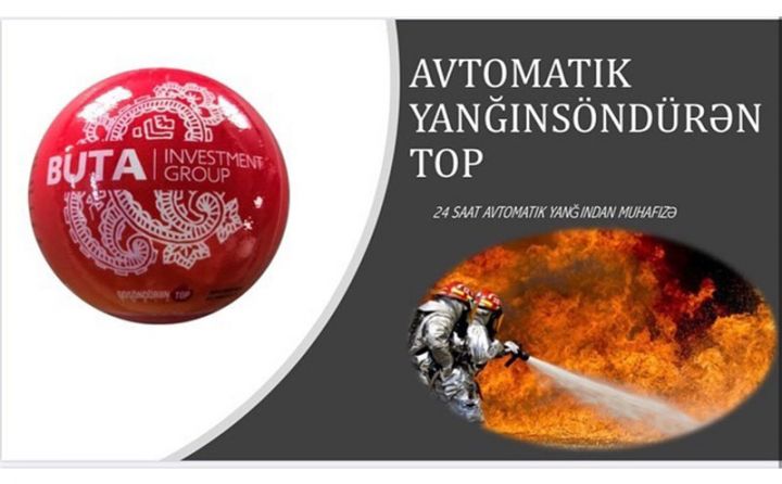 Müasir, fasiləsiz qoruyan yanğınsöndürən vasitənin Azərbaycanda istehsalı başlayır