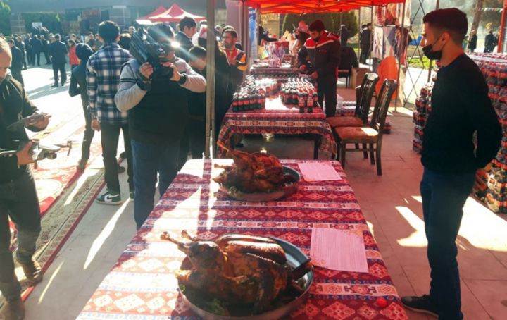 Biləsuvarda ilk dəfə hind quşu festivalı keçirilib