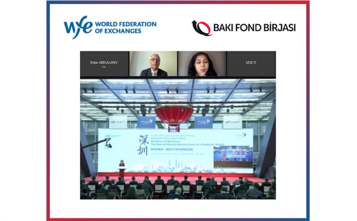 Bakı Fond Birjası Dünya Birjaları Federasiyası üzvlərinin ümumi yığıncağında iştirak edir