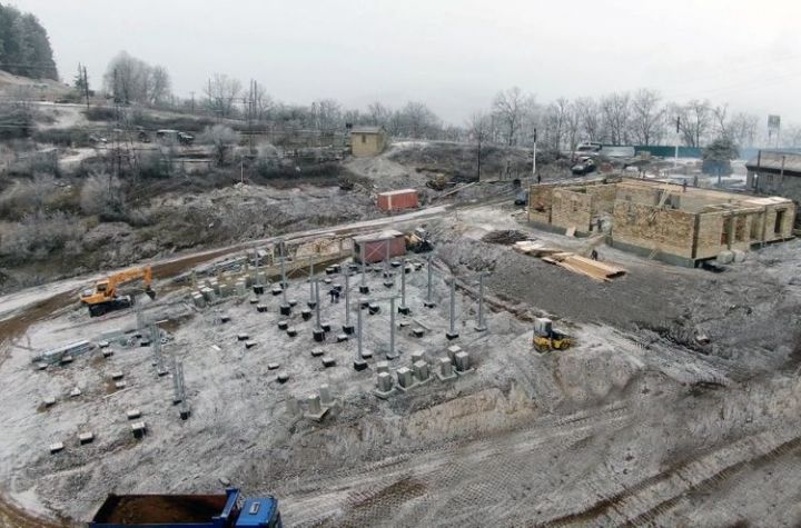 Şuşada yeni yarımstansiya tikilir - VİDEO