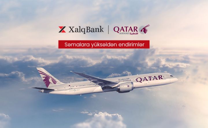 Xalq Bankın ödəniş kartları ilə səyahət daha sərfəlidir!