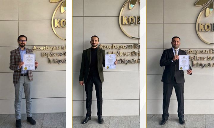 Daha 3  startapa şəhadətnamə verildi - ADLARI