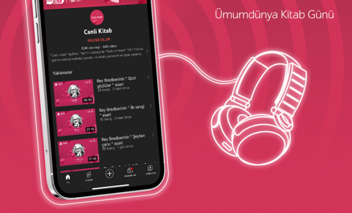 “Nar” Beynəlxalq Kitab günü münasibətilə sosial media müsabiqəsinə start verir