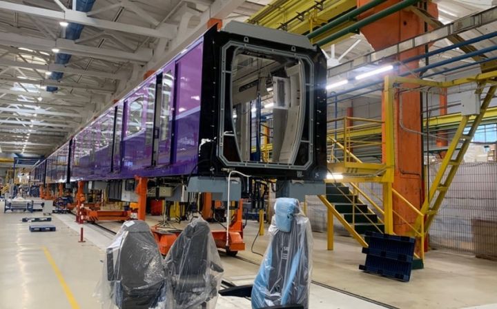 Rusiya şirkəti Bakı metrosu üçün vaqonların istehsalını  davam etdirir
