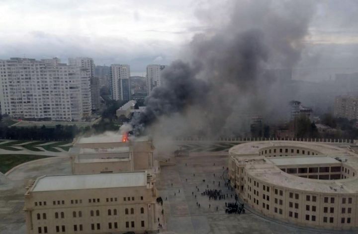 DSX-nin Akademiyasında yanğın